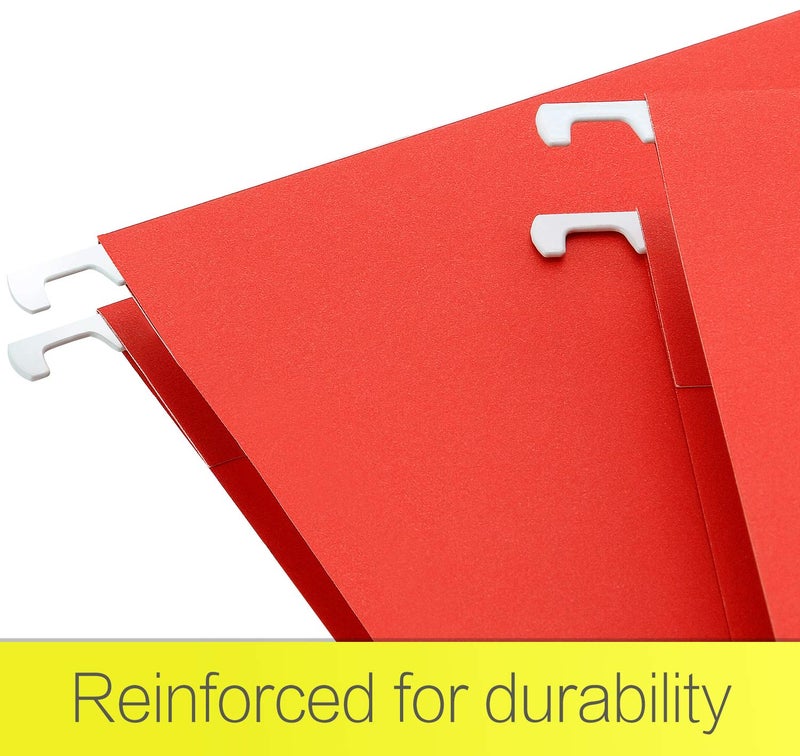 HERKKA Extra Capacity Hanging File Folders  30 Pack Reinforced Letter Size Hanging Folders with Heavy Duty 2 Inch Expansion  Designed for Bulky Files  Medical Charts  Assorted Colors - Image 3